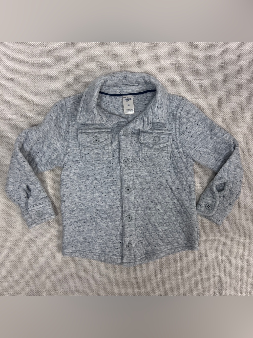 OshKosh Boys Quilted Button Up Size 4T